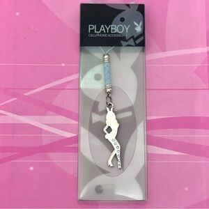 Playboy playmate bunny earls girl keychain NWT